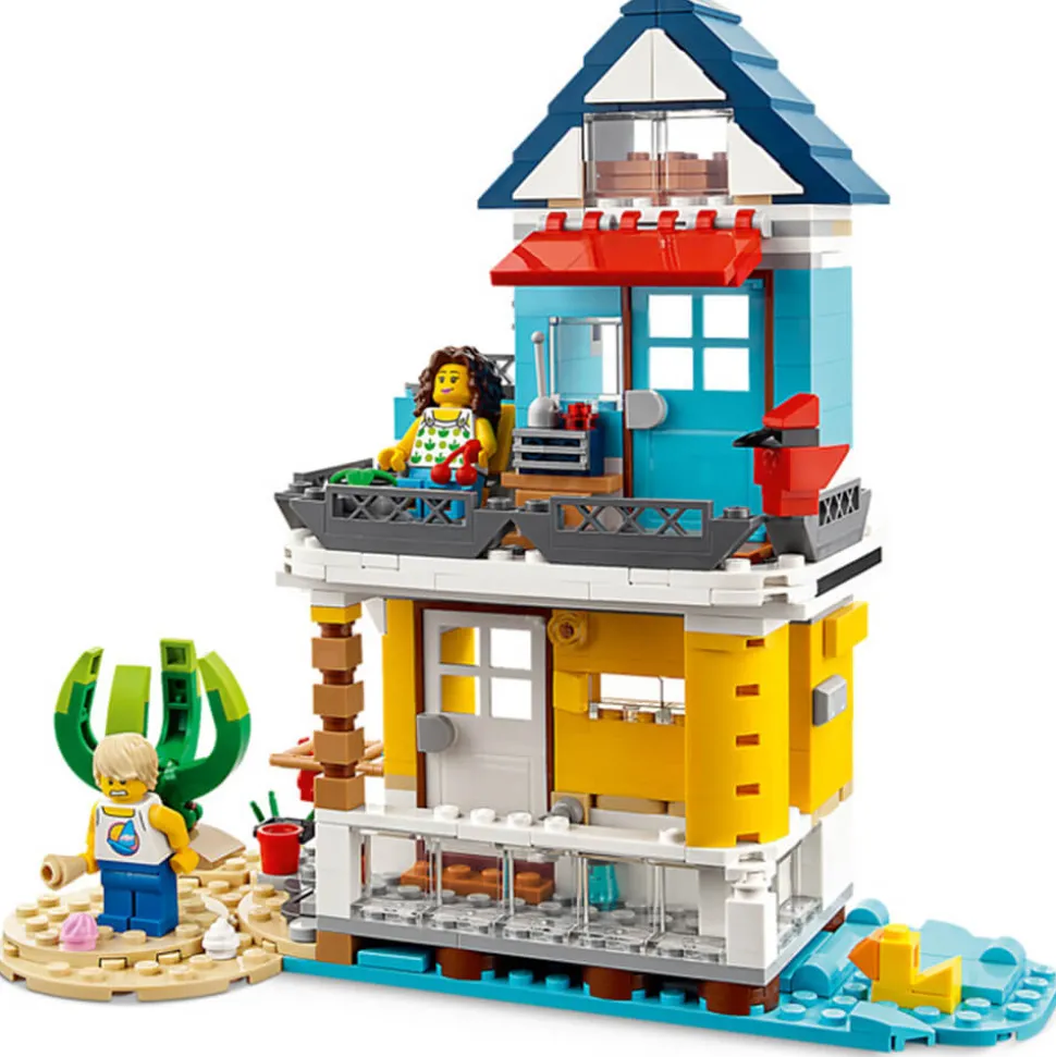 LEGO® Creator Beach Camper Van 556 Piece Building Kit (31138)