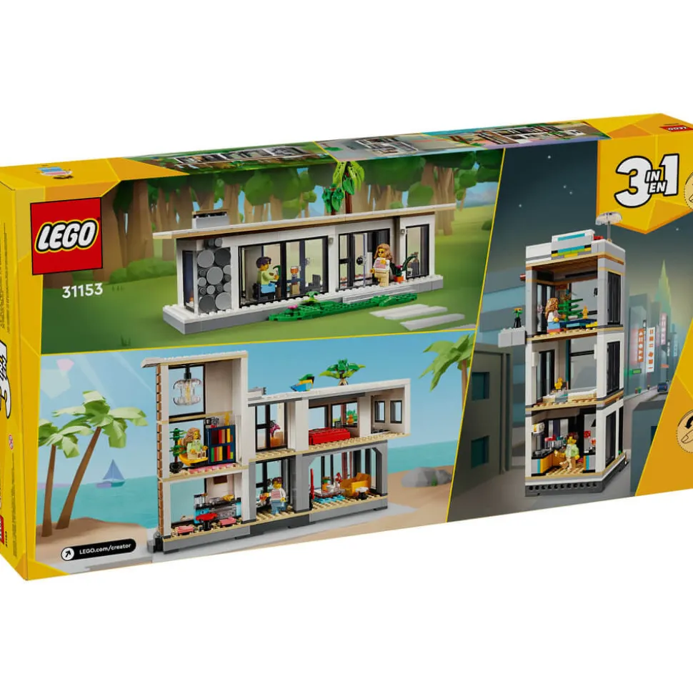 LEGO® Creator Modern House 939 Piece Building Set (31153)