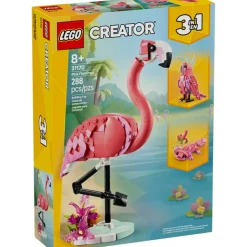 LEGO® Creator Wild Animals: Pink Flamingo 288 Piece Building Kit (3117