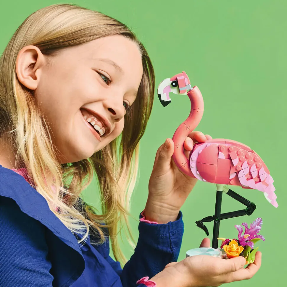 LEGO® Creator Wild Animals: Pink Flamingo 288 Piece Building Kit (3117
