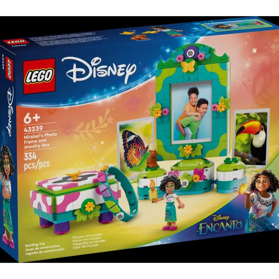 LEGO® Disney Encanto Mirabel's Photo Frame and Jewelry Box Building Set (43239)