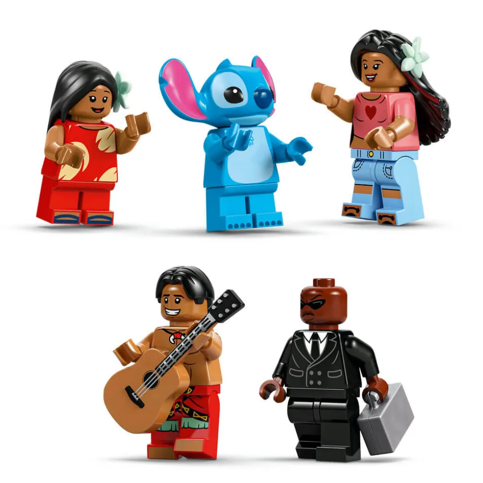 LEGO® Disney Lilo and Stitch Beach House 834 Piece Building Kit (43268