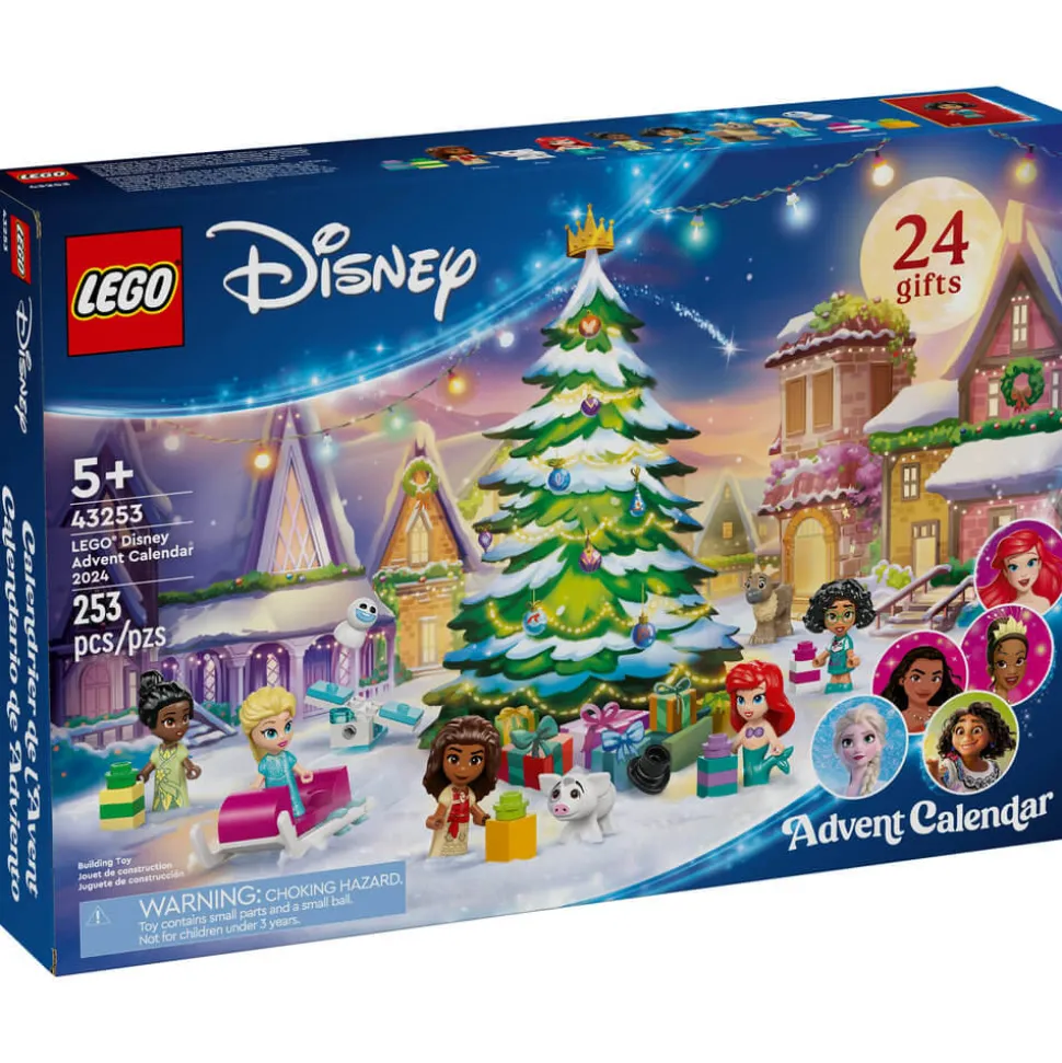 LEGO® Disney Princess 2024 Advent Calendar 253 Piece Building Kit (43253)