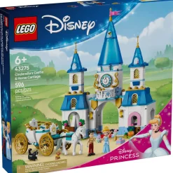 LEGO® Disney Princess Cinderella's Castle&Horse Carriage Building Kit 43275