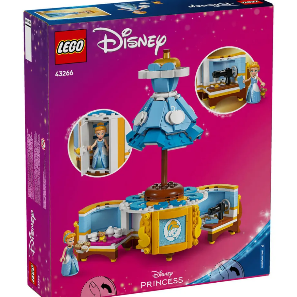 LEGO® Disney Princess Cinderella's Dress 474 Piece Building Kit (43266