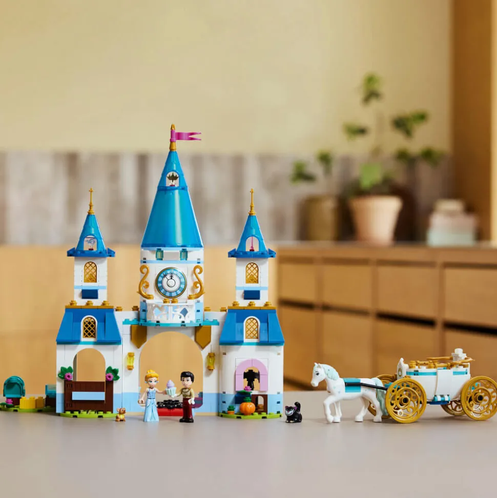 LEGO® Disney Princess Cinderella's Castle&Horse Carriage Building Kit 43275