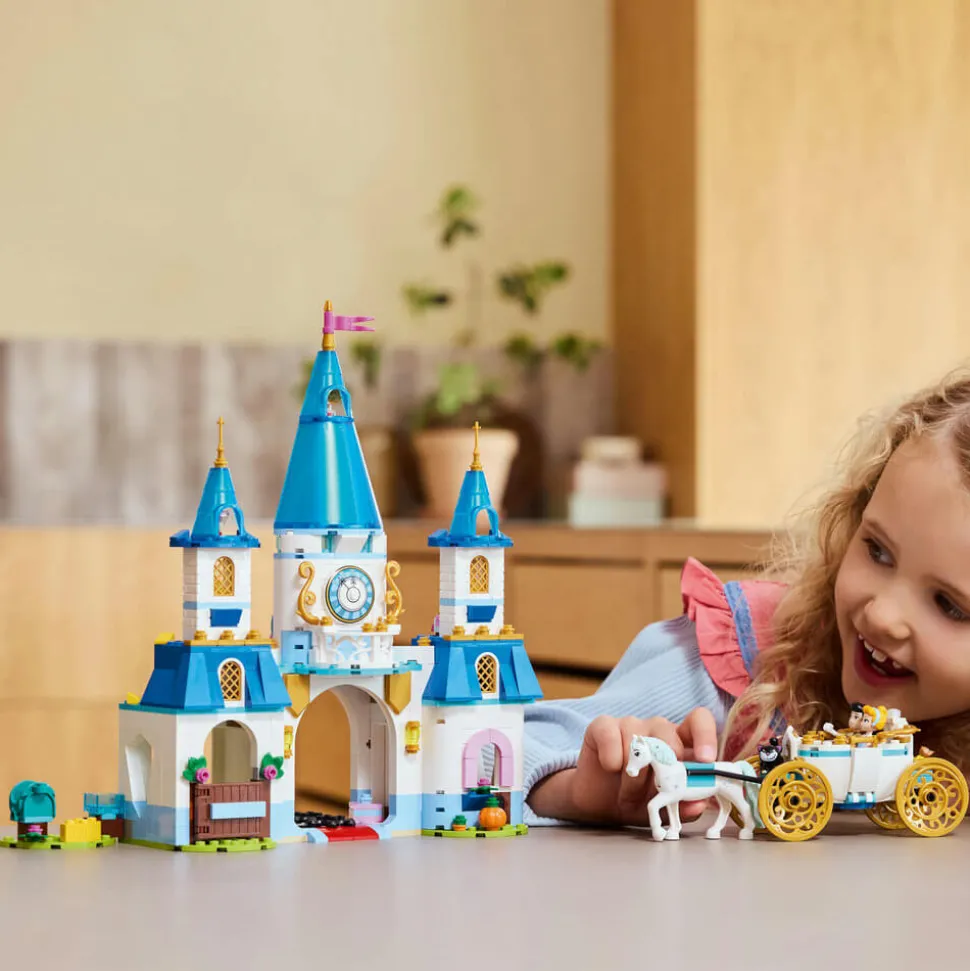 LEGO® Disney Princess Cinderella's Castle&Horse Carriage Building Kit 43275