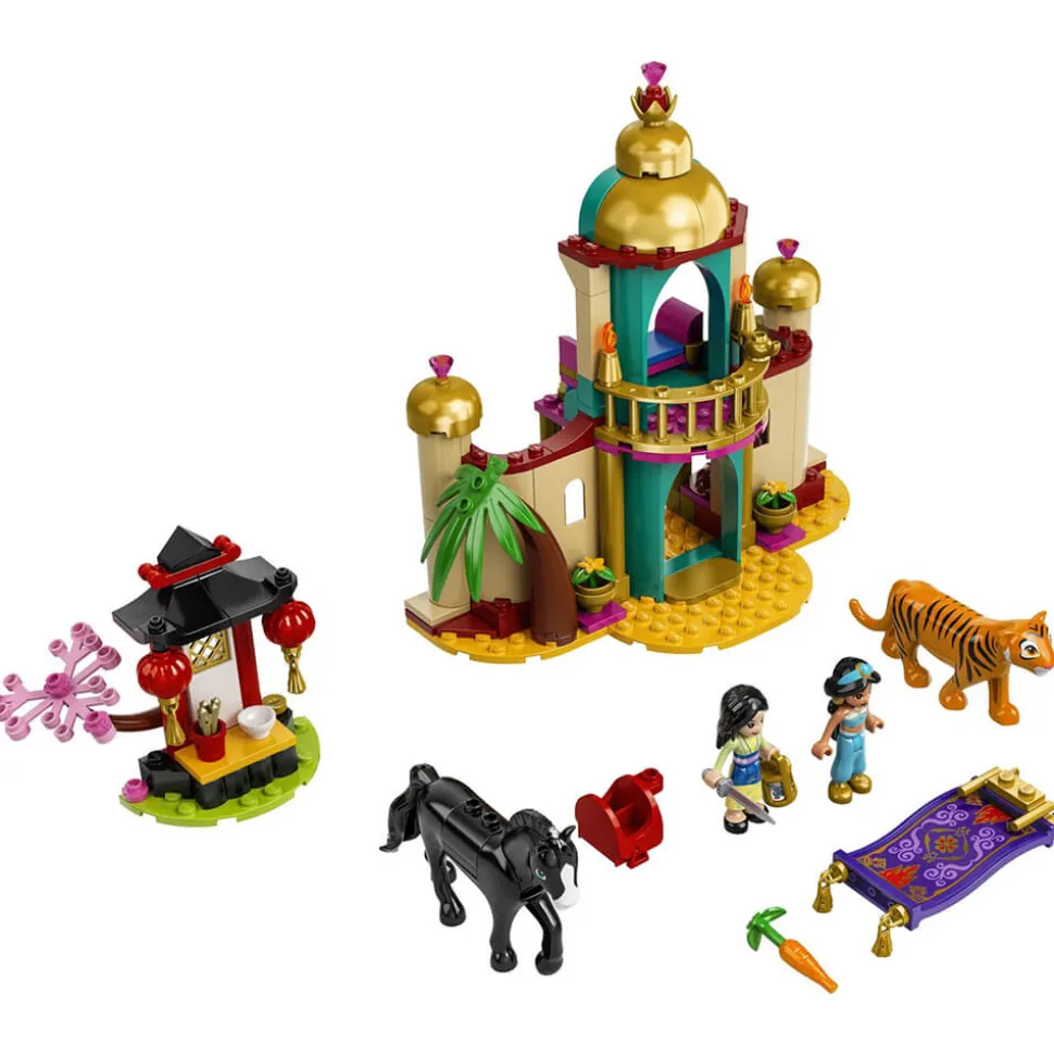 LEGO Disney Princess Jasmine and Mulan’s Adventure 176 Piece Set