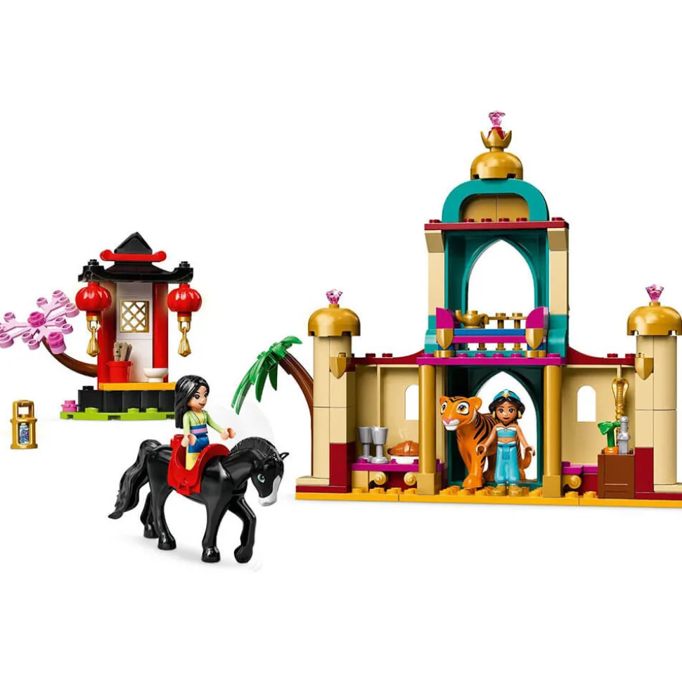LEGO Disney Princess Jasmine and Mulan’s Adventure 176 Piece Set