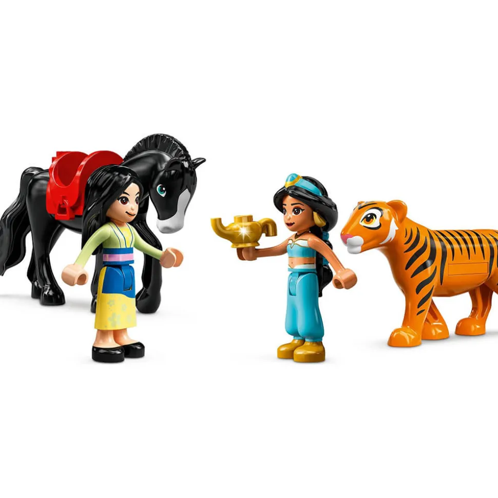 LEGO Disney Princess Jasmine and Mulan’s Adventure 176 Piece Set