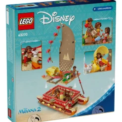 LEGO® Disney Princess Moana's Adventure Canoe Building Kit 43270