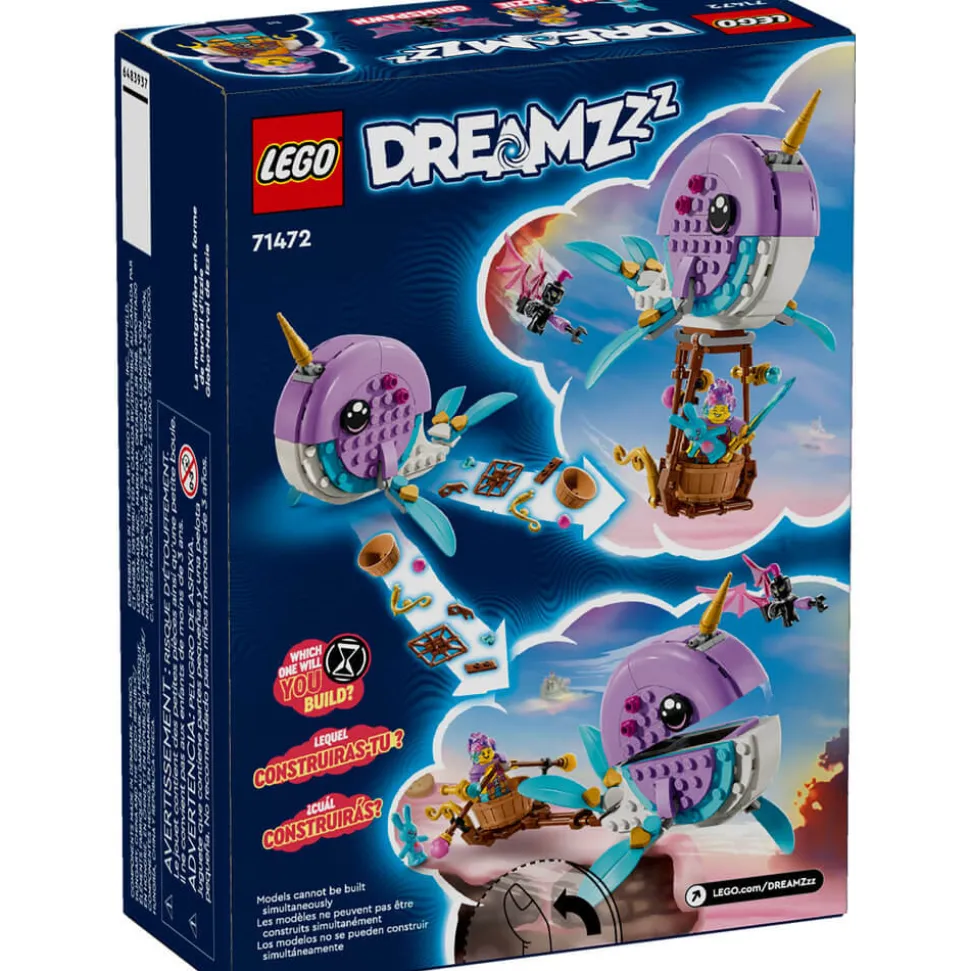 LEGO® DREAMZzz™ Izzie's Narwhal Hot-Air Balloon 71472