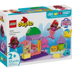LEGO® DUPLO Disney Ariel and Flounder's Café Stand 22 Piece Building Set (10420)