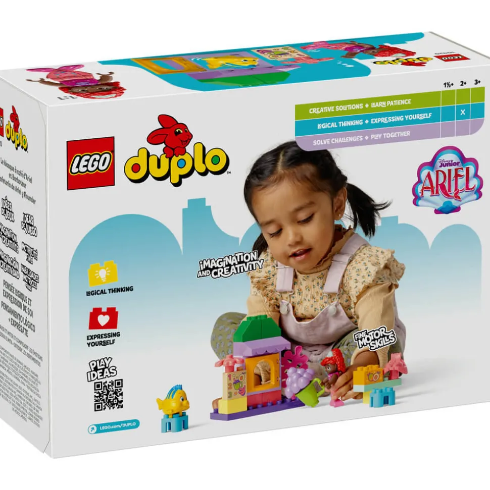 LEGO® DUPLO Disney Ariel and Flounder's Café Stand 22 Piece Building Set (10420)