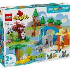 LEGO® DUPLO 3in1 Wild Animal Families Building Kit 10446
