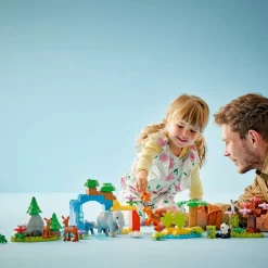 LEGO® DUPLO 3in1 Wild Animal Families Building Kit 10446