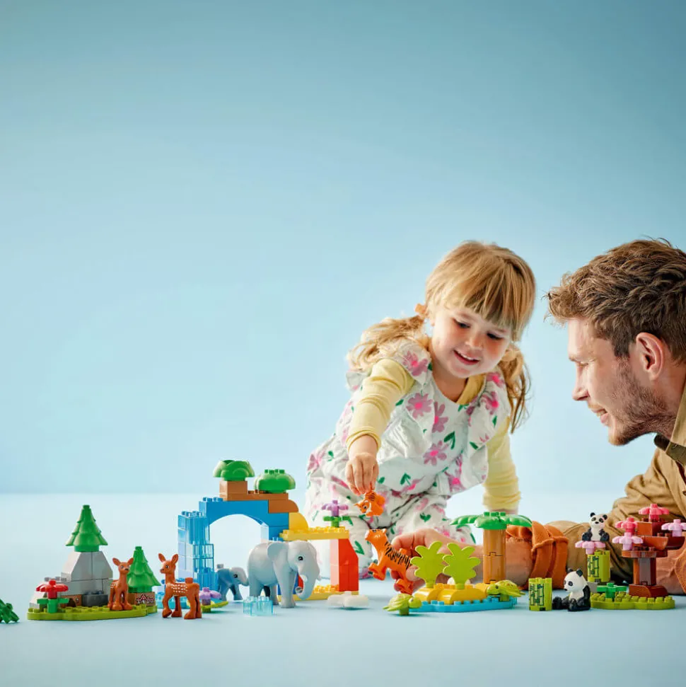 LEGO® DUPLO 3in1 Wild Animal Families Building Kit 10446