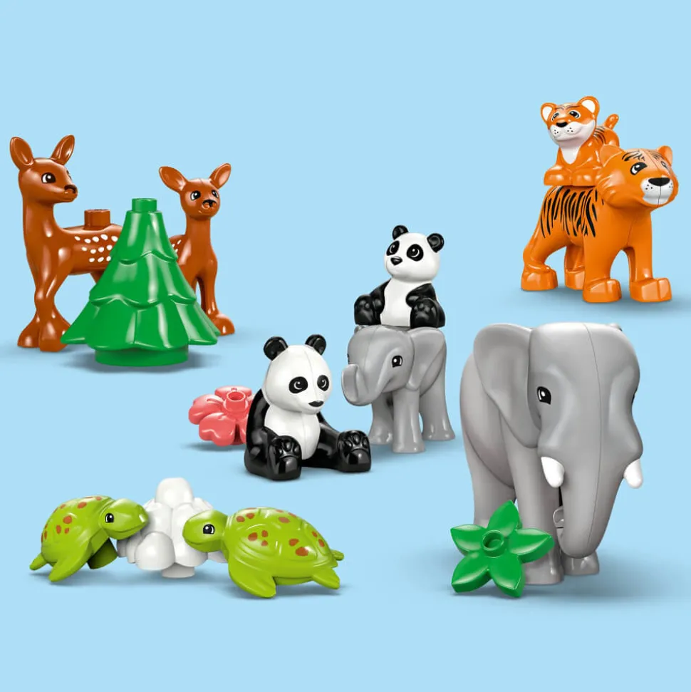 LEGO® DUPLO 3in1 Wild Animal Families Building Kit 10446