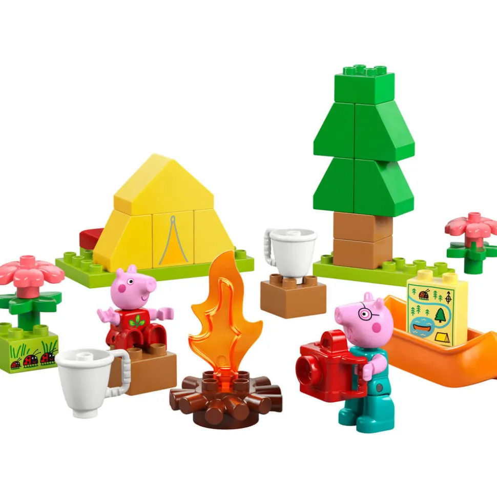 LEGO® DUPLO Peppa Pig Camping Trip 32 Piece Building Kit (10452)