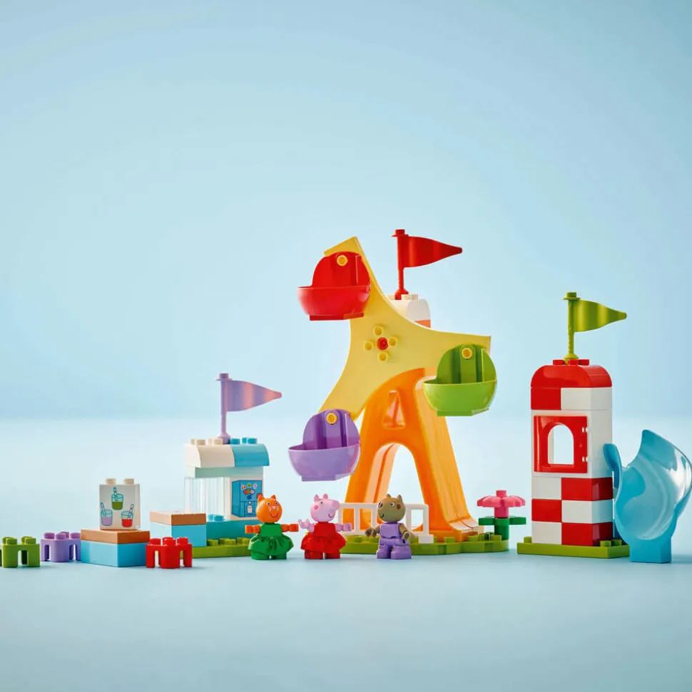 LEGO® DUPLO Peppa Pig Funfair 53 Piece Building Kit (10453)