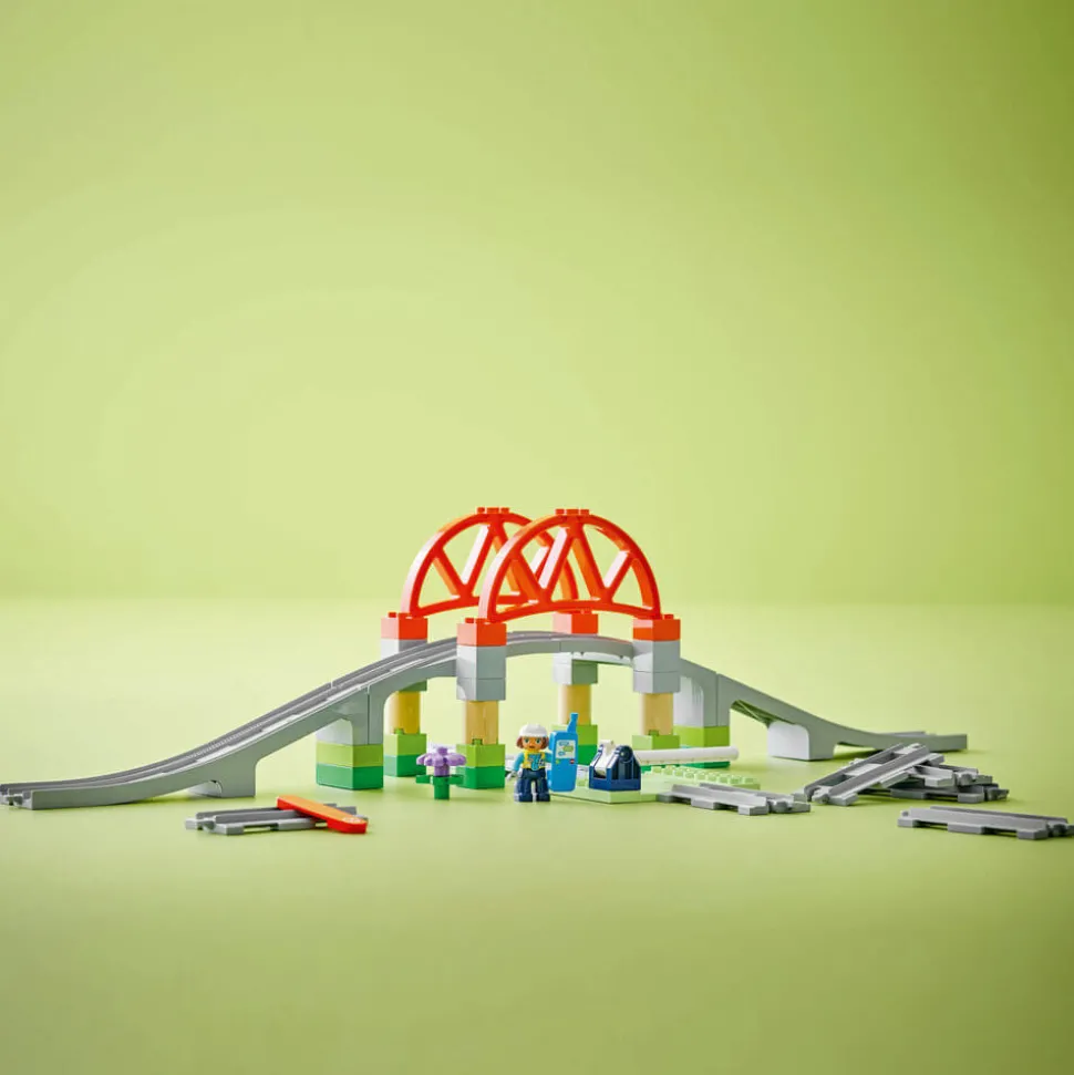 LEGO® DUPLO Train Bridge and Tracks Expansion Set Building Kit 10426