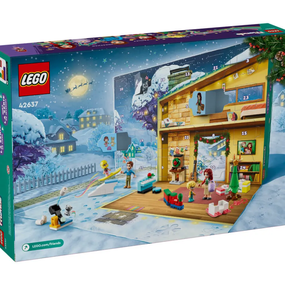 LEGO® Friends 2024 Advent Calendar 272 Piece Building Kit (42637)