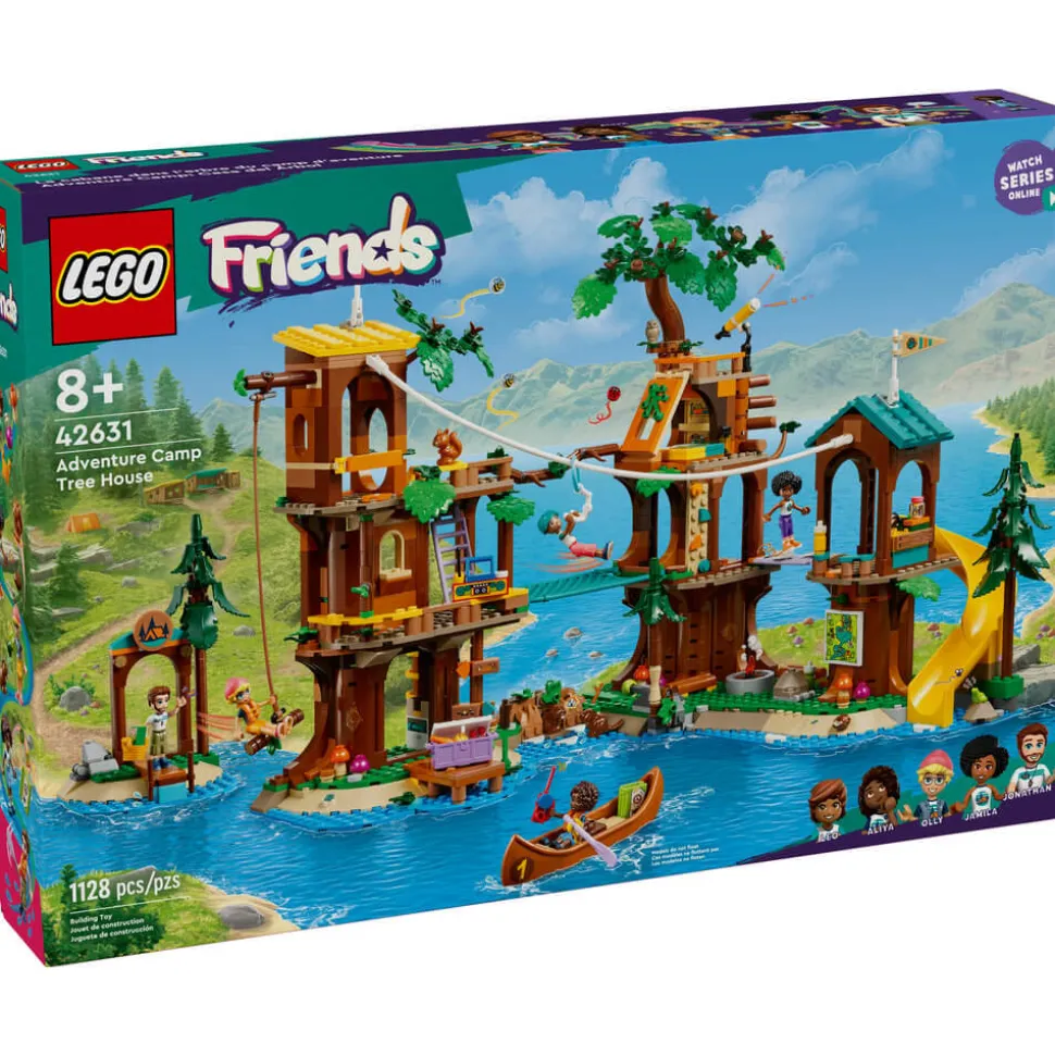 LEGO® Friends Adventure Camp Tree House 1128 Piece Building Set (42631)