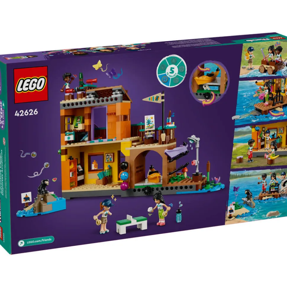 LEGO® Friends Adventure Camp Water Sports 628 Piece Building Set (42626)