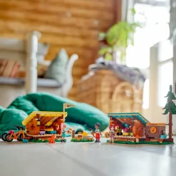 LEGO® Friends Adventure Camp Cozy Cabins 437 Piece Building Set (42624)