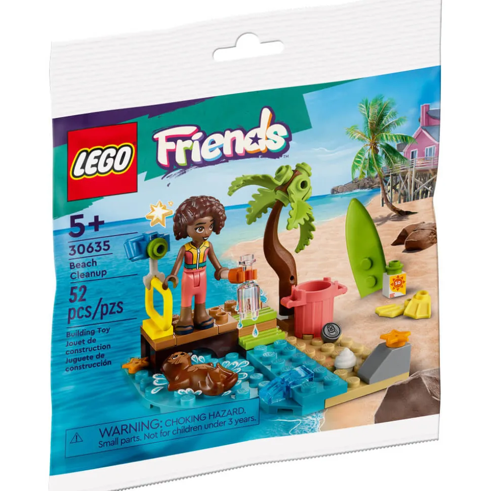 LEGO® Friends Beach Cleanup 52 Piece Building Set (30635)