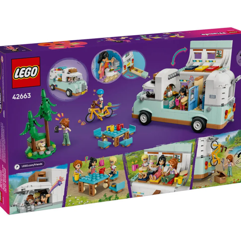 LEGO® Friends Friendship Camper Van Adventure Building Kit 42663