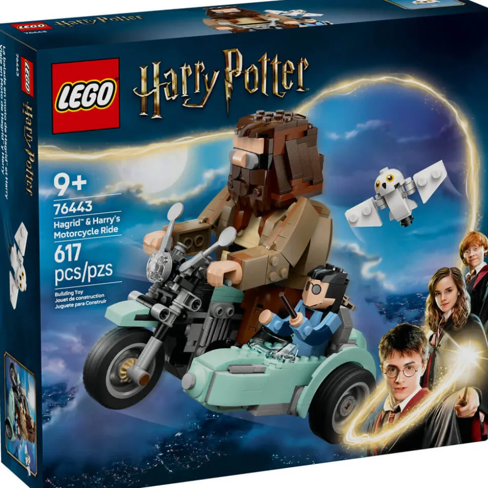 LEGO® Harry Potter Hagrid&Harry's Motorcycle Ride Building Kit 76443