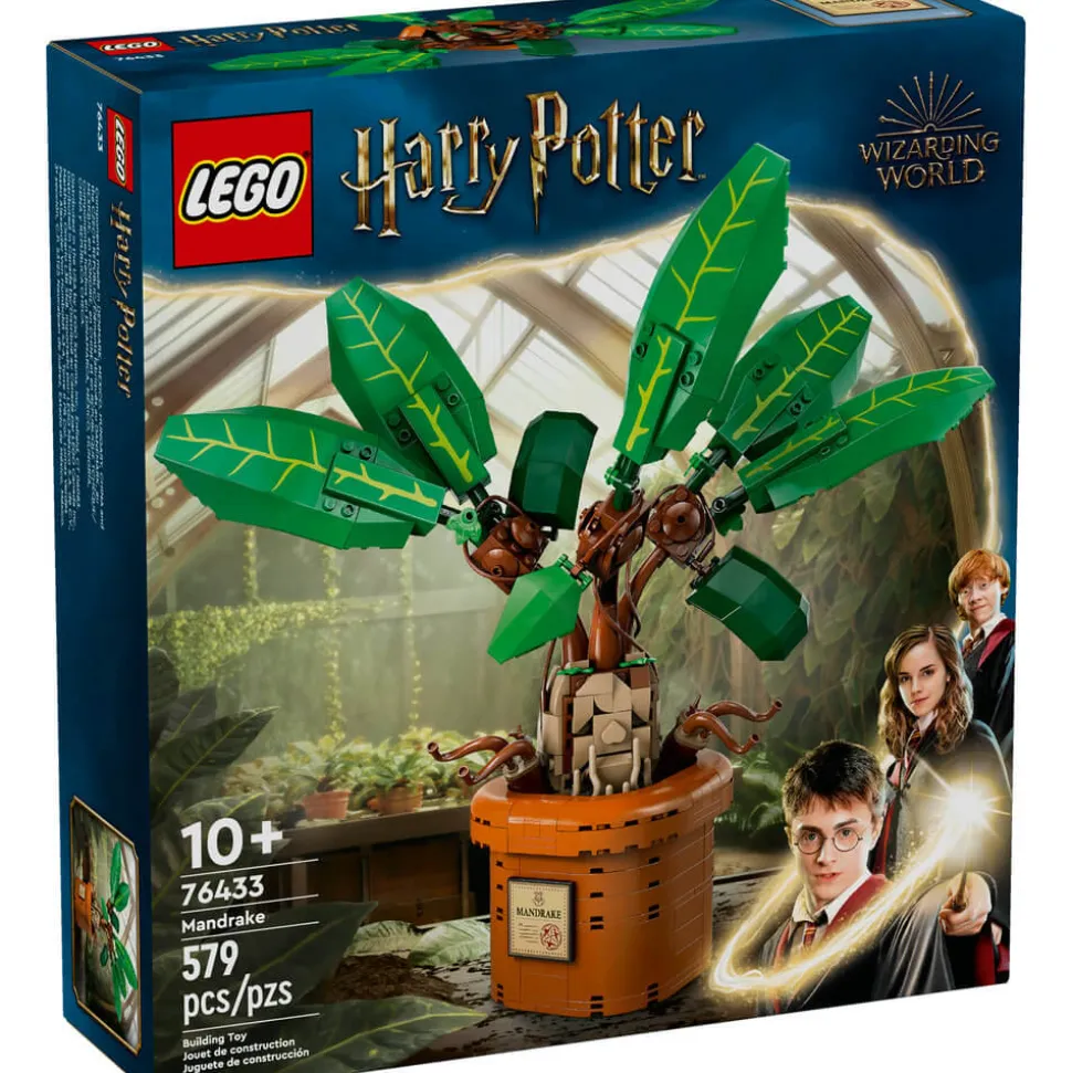 LEGO® Harry Potter Mandrake 579 Piece Building Set (76433)