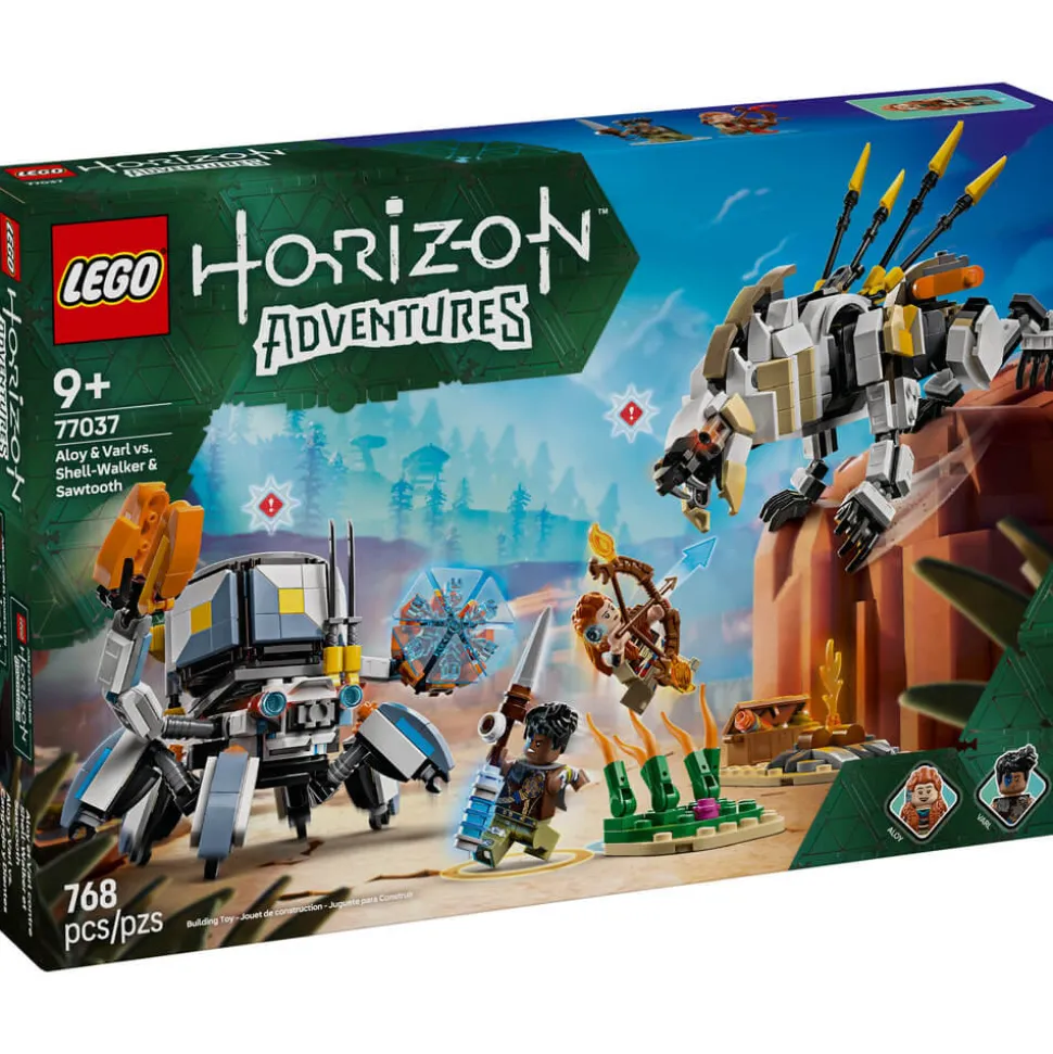 LEGO® Horizon Aloy&Varl vs. Shell-Walker&Sawtooth 768 Piece Buildi