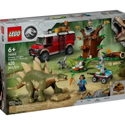 LEGO® Jurassic World Dinosaur Missions: Stegosaurus Discovery 420 Piece Building Set (76965)