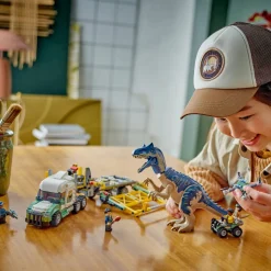 LEGO® Jurassic World Dinosaur Missions: Allosaurus Transport Truck 588 Piece Building Set (76966)