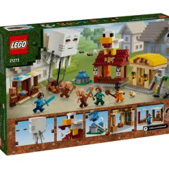LEGO® Minecraft The Ghast Balloon Village Attack 555 Piece Building Ki