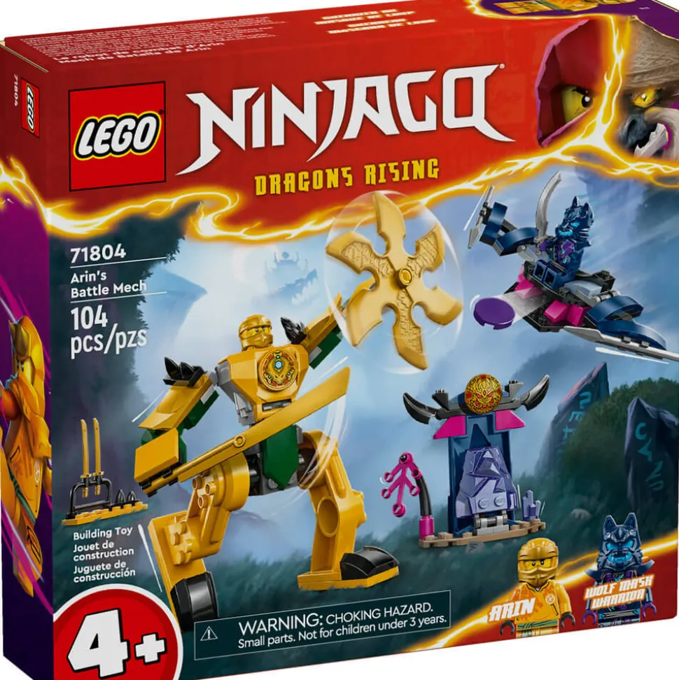 LEGO® NINJAGO® Arin’s Battle Mech Ninja Toy Set 71804