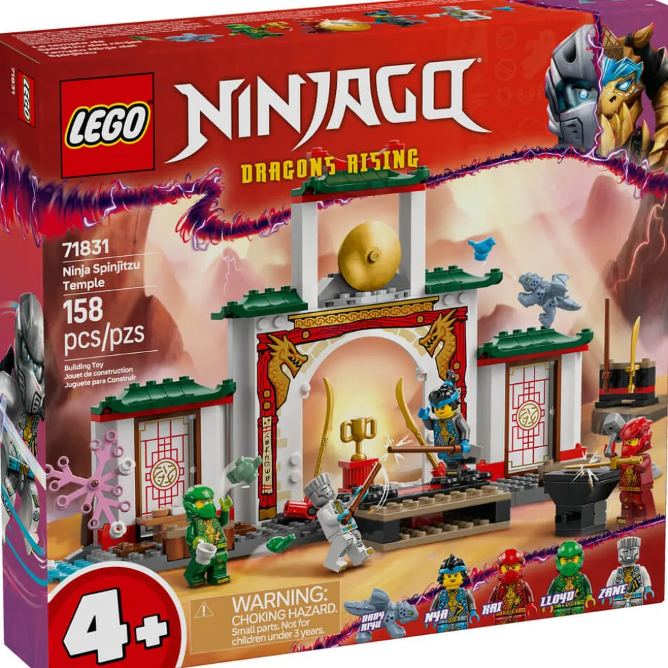 LEGO® Ninjago Ninja Spinjitzu Temple Building Kit 71831