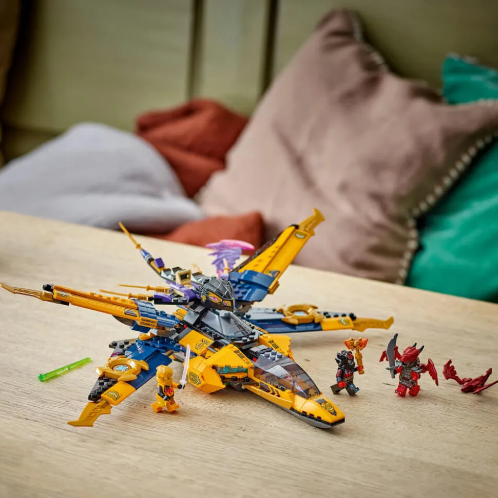 LEGO® Ninjago Ras and Arin's Super Storm Jet Building Kit 71833