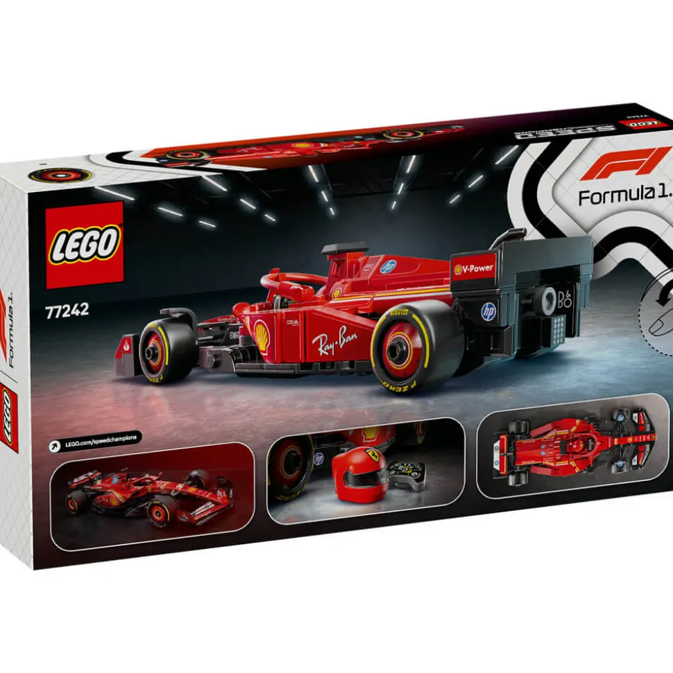 LEGO® Speed Champions F1 Ferrari SF-24 F1® Race Car 275 Piece Building