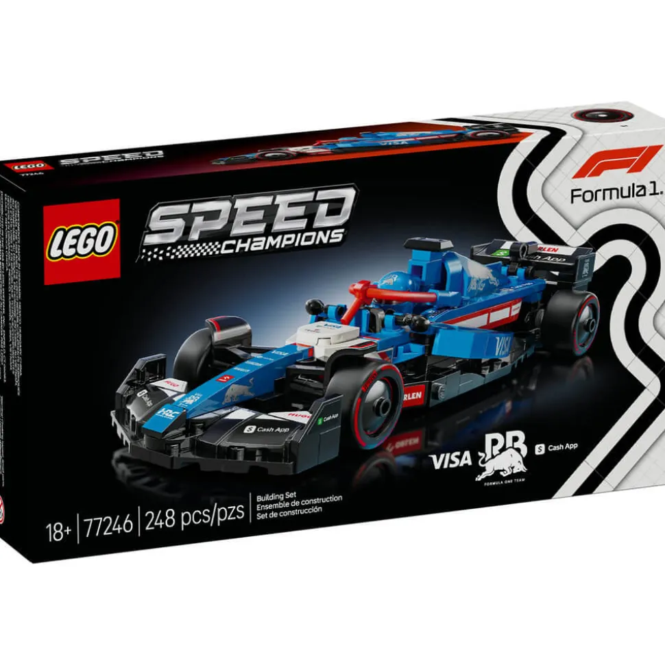 LEGO® Speed Champions F1 Visa Cash App RB VCARB 01 F1® Race Car 248 Pi