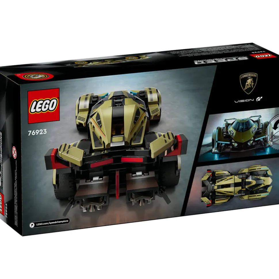 LEGO® Speed Champions Lamborghini Lambo V12 Vision GT Super Car 230 Piece Building Set (76923)