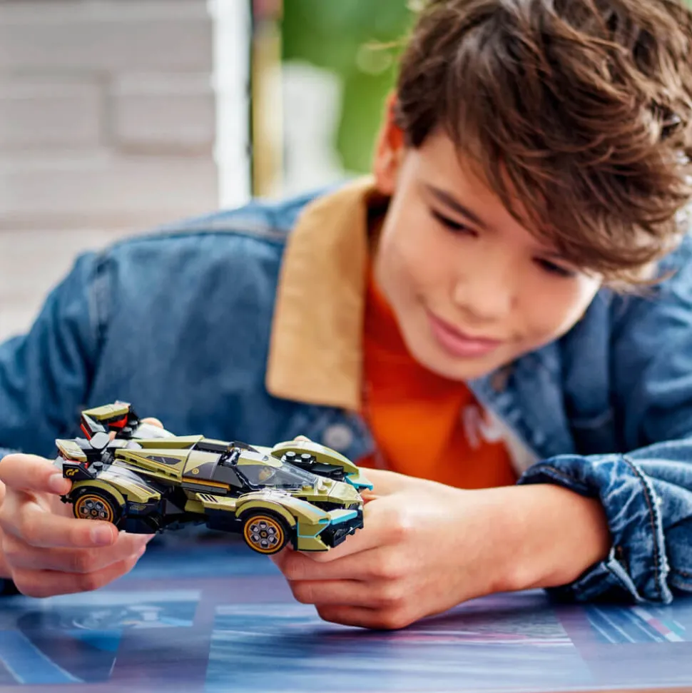 LEGO® Speed Champions Lamborghini Lambo V12 Vision GT Super Car 230 Piece Building Set (76923)