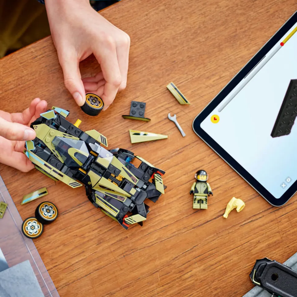 LEGO® Speed Champions Lamborghini Lambo V12 Vision GT Super Car 230 Piece Building Set (76923)