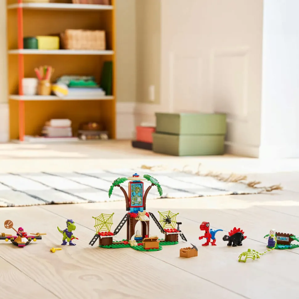 LEGO® Spidey and His Amazing Friends Spidey and Gobby's Raptor Battle at Tree House HQ Building Kit 11200