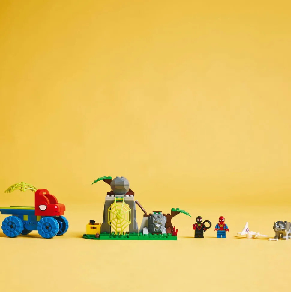 LEGO® Spidey and His Amazing Friends Team Spidey Dino Crawler Rescue Building Kit 11199