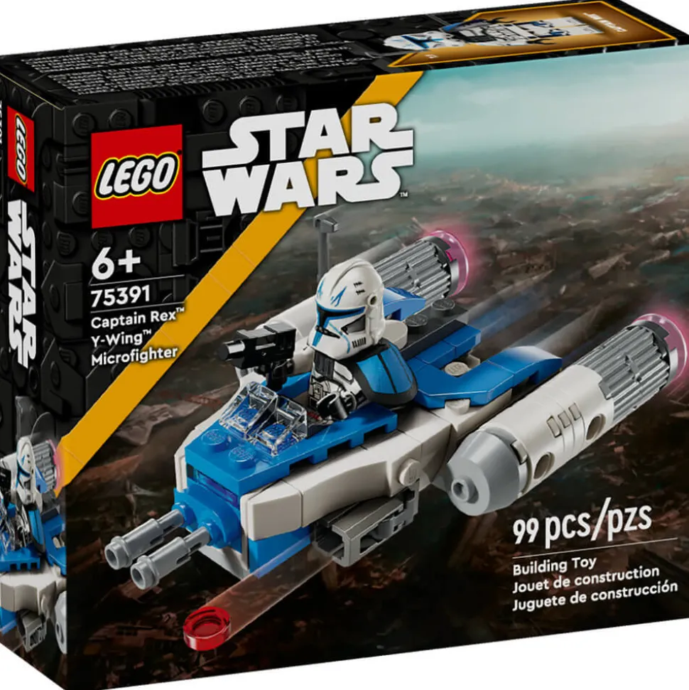 LEGO® Star Wars Captain Rex Y-Wing Microfighter 99 Piece Building Set (75391)