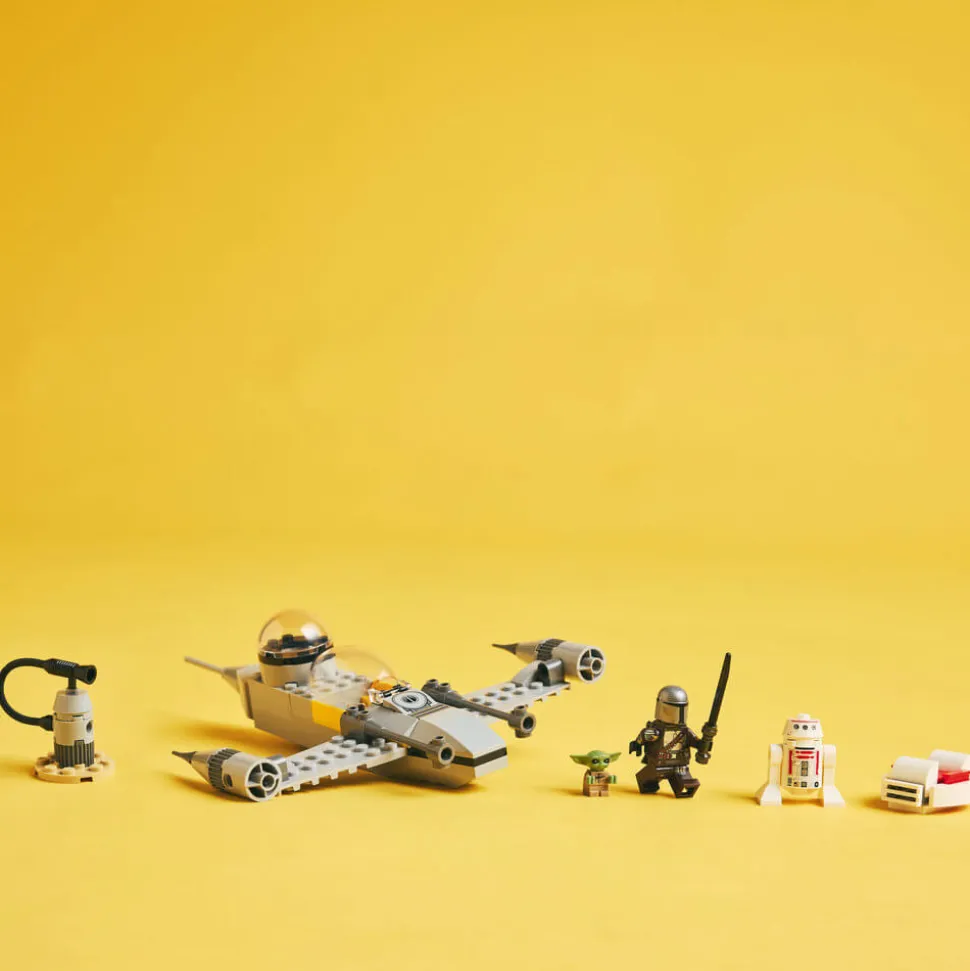 LEGO® Star Wars Mando and Grogu's N-1 Starfighter Building Kit 75410