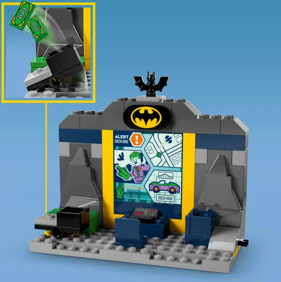 LEGO® Super Heroes DC Comics The Batcave with Batman, Batgirl and The Joker 184 Piece Building Set (76272)